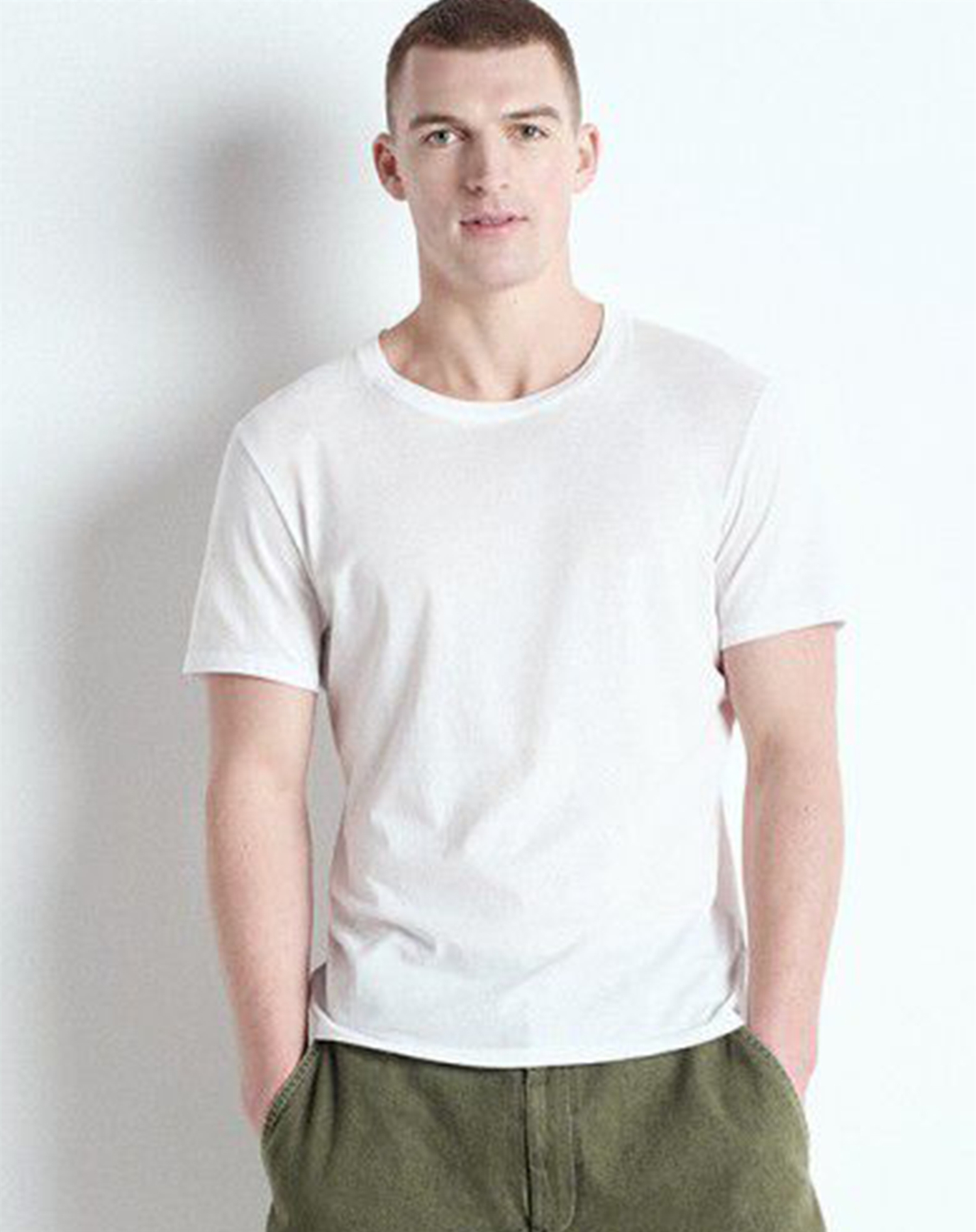 American Vintage Men - Decatur T-shirt - Blanc